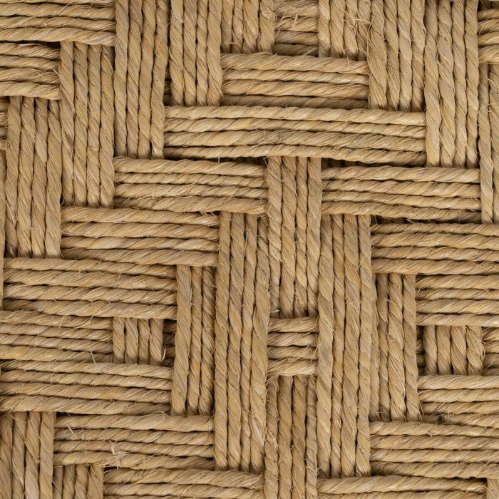 Banqueta Madera 40 x 40 x 40 cm Fibra natural 2