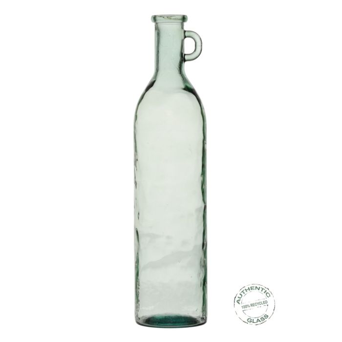 Botella 18 x 18 x 75 cm vidrio reciclado Verde 5