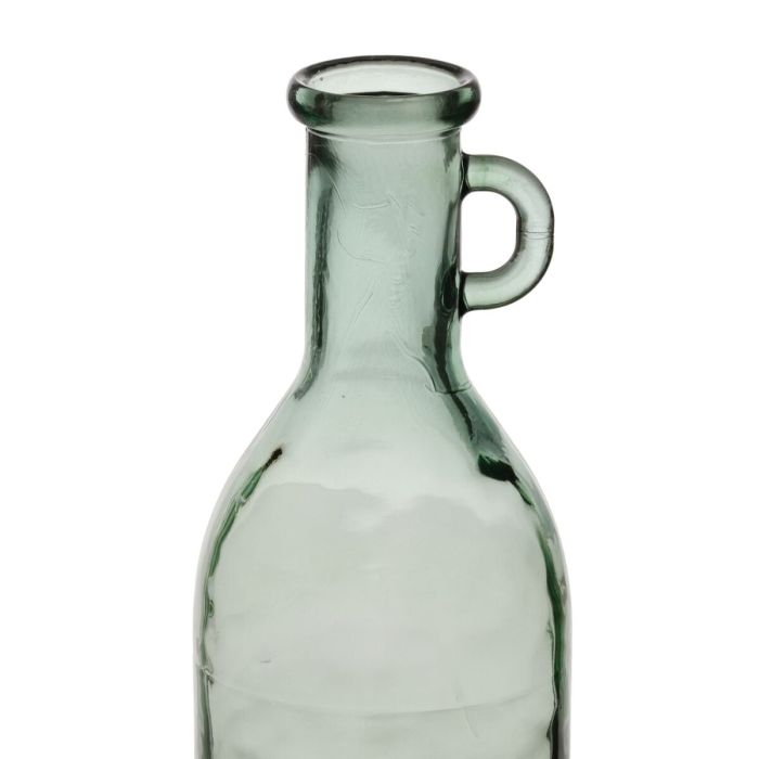 Botella 18 x 18 x 75 cm vidrio reciclado Verde 2