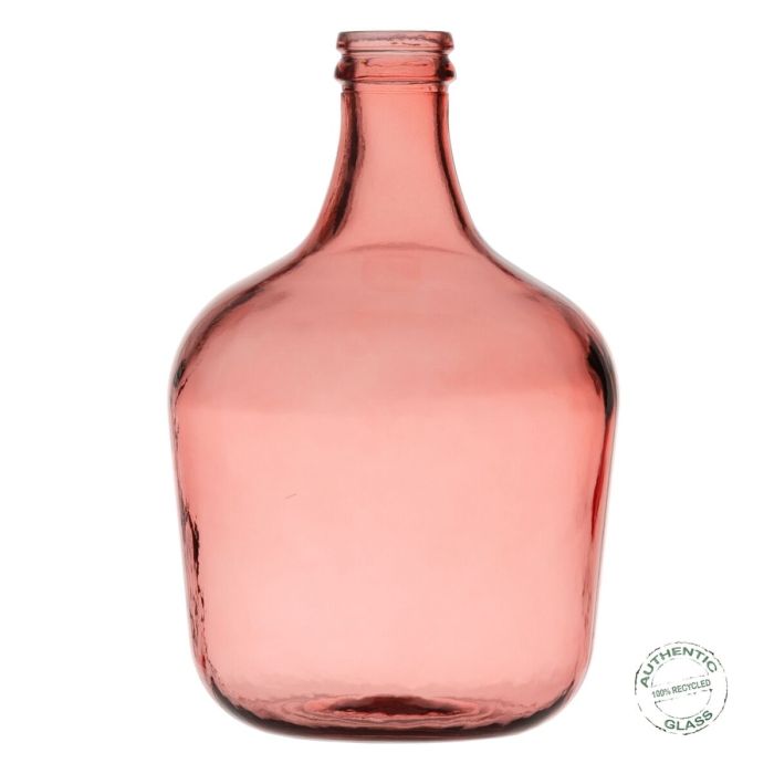 Garrafa Decorativa Rosa vidrio reciclado 27 x 27 x 42 cm 5