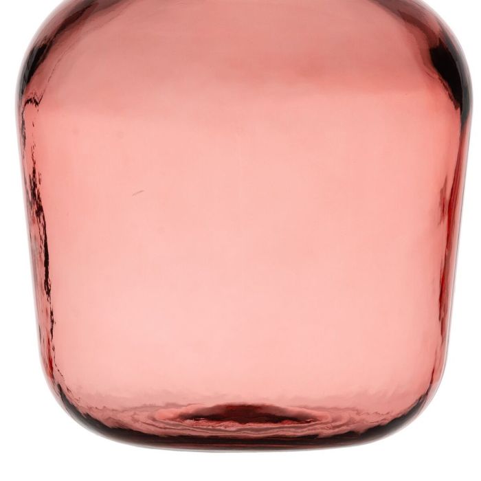 Garrafa Decorativa Rosa vidrio reciclado 27 x 27 x 42 cm 1