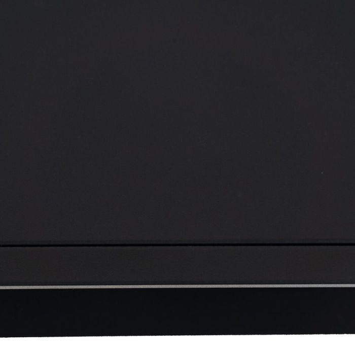 Mueble de TV 80 x 30 x 81 cm Negro Acero 2