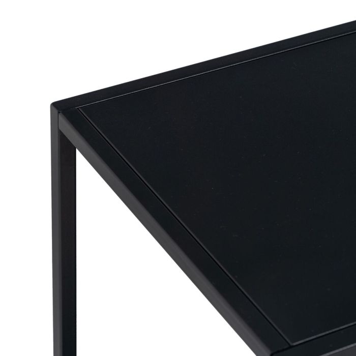 Mueble de TV 120 x 32 x 55 cm Negro Acero 6