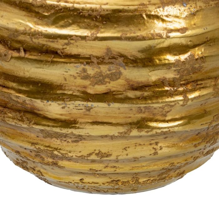 Macetero 30 x 30 x 27 cm Cerámica Dorado 1 Macetero 30 x 30 x 27 cm Cerámica Dorado 1