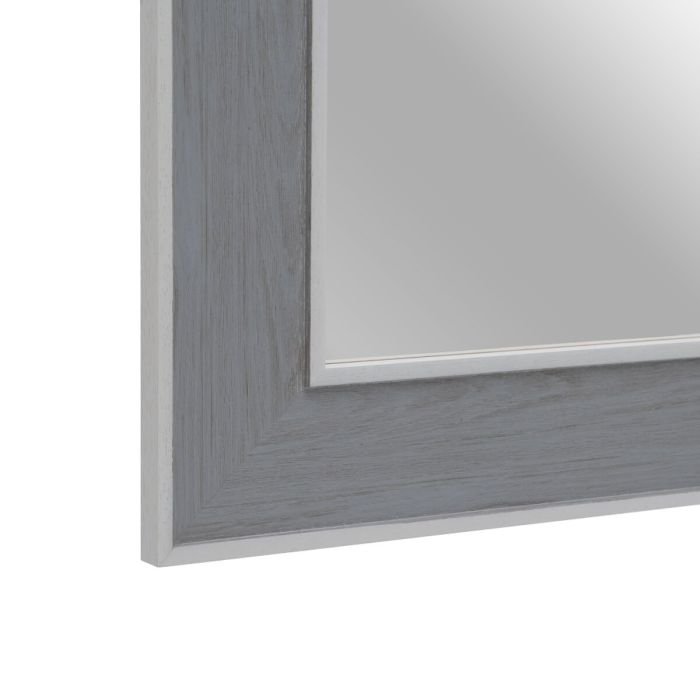 Espejo 56 x 2 x 156 cm Gris Madera Blanco 3
