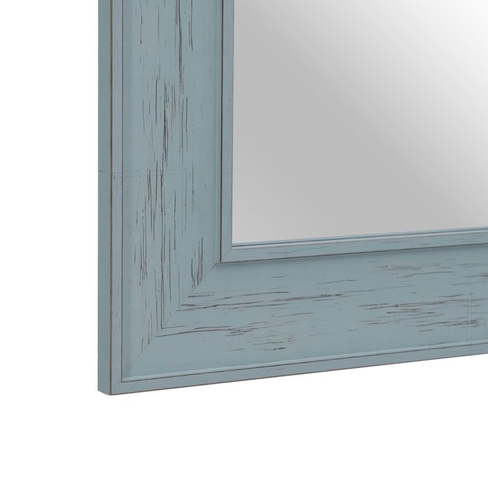 Espejo de pared 66 x 2 x 86 cm Azul Madera 2