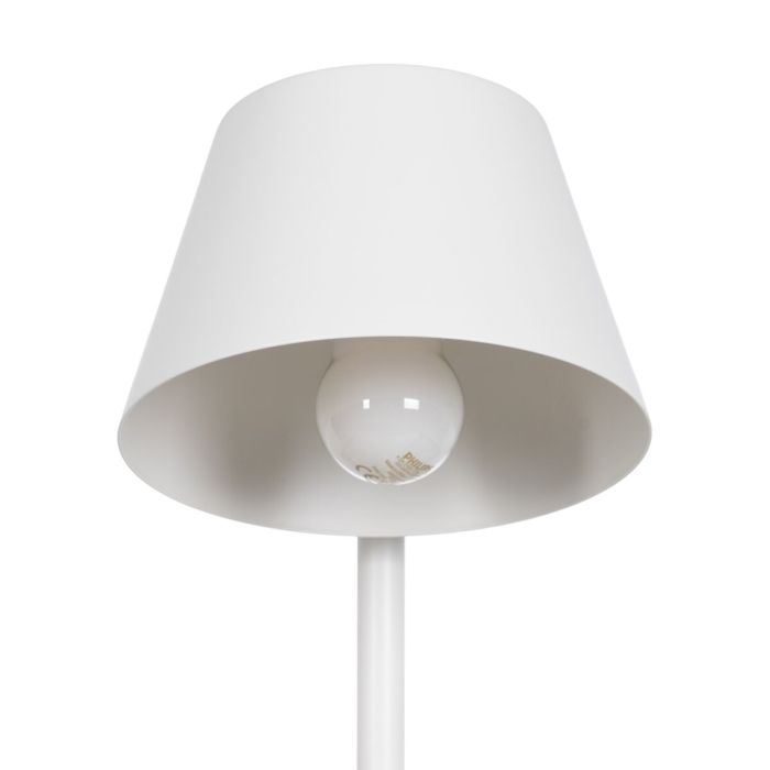 Lámpara de mesa Blanco Metal Hierro 40 W 220 V 240 V 220 -240 V 20 x 20 x 44 cm 5