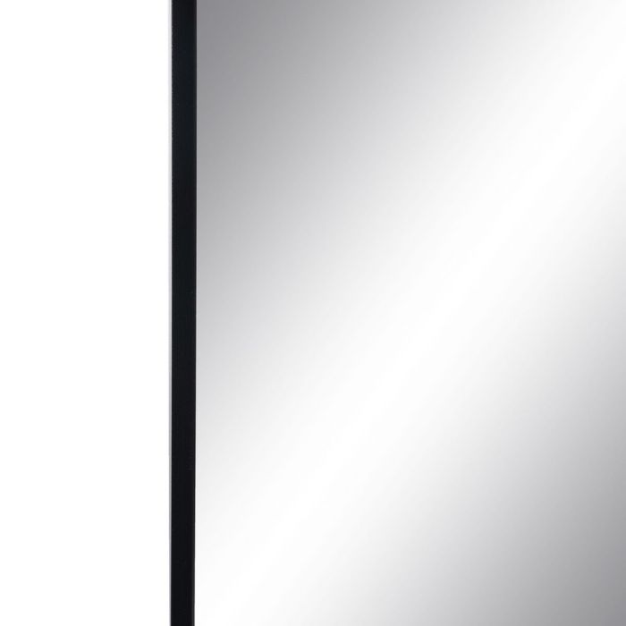 Espejo de pared Negro Aluminio Cristal 76 x 3 x 101 cm 4