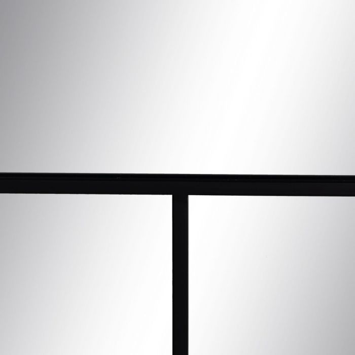Espejo de pared Negro Cristal Hierro Vertical 60 x 2 x 90 cm 4