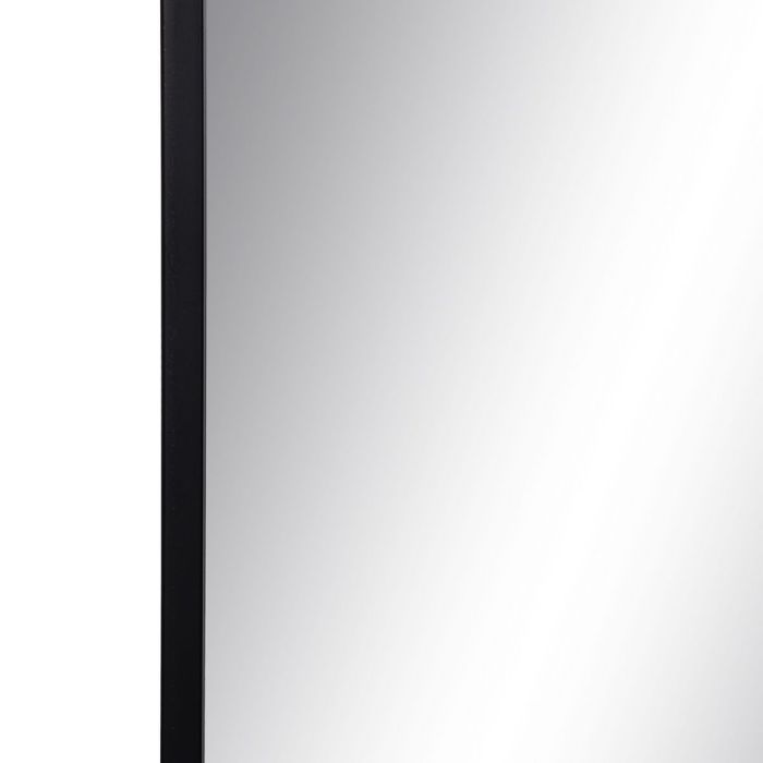 Espejo de pared Negro Cristal Hierro Vertical 90 x 2 x 90 cm 1