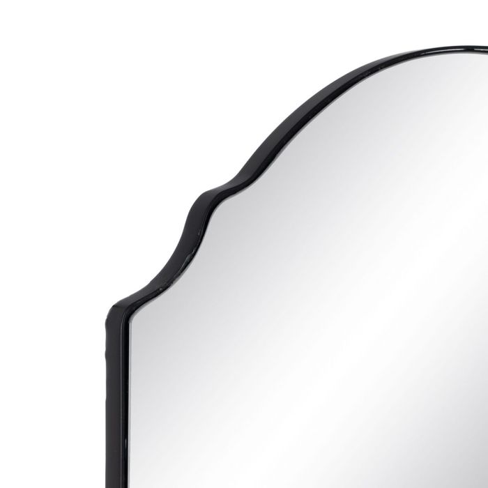 Espejo de pared Negro Cristal Hierro 57,5 x 2 x 118 cm 5
