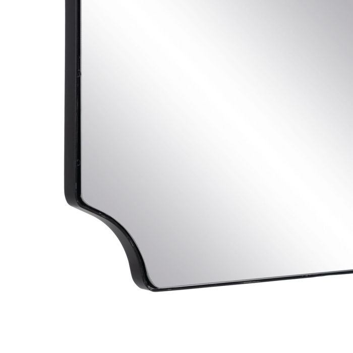 Espejo de pared Negro Cristal Hierro 57,5 x 2 x 118 cm 2