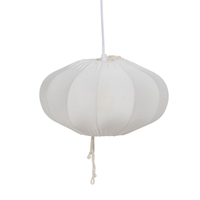 Lámpara de Techo Blanco Algodón 220-240 V 30 x 30 x 17,5 cm