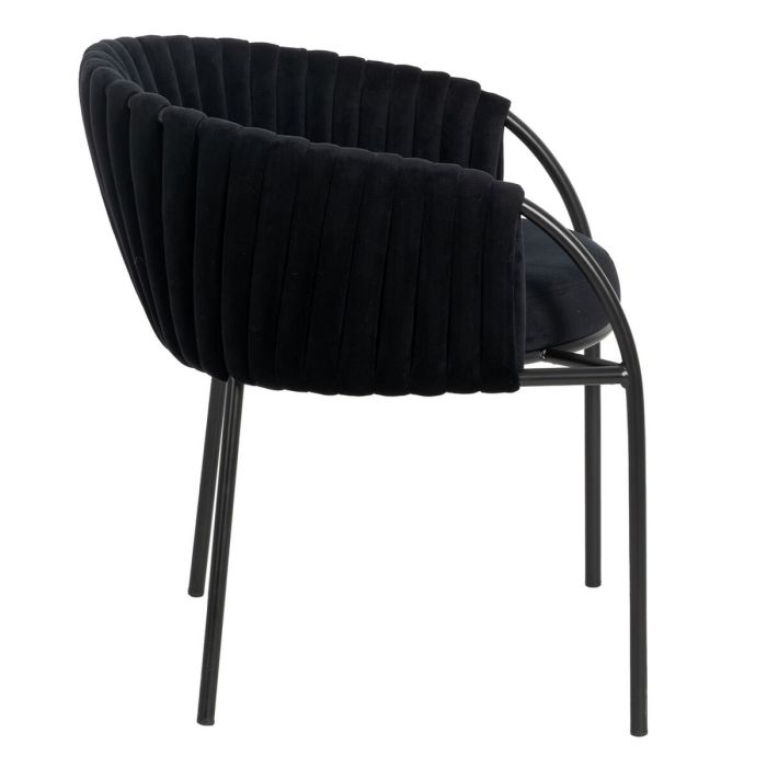 Silla Negro 60 x 49 x 70 cm 7