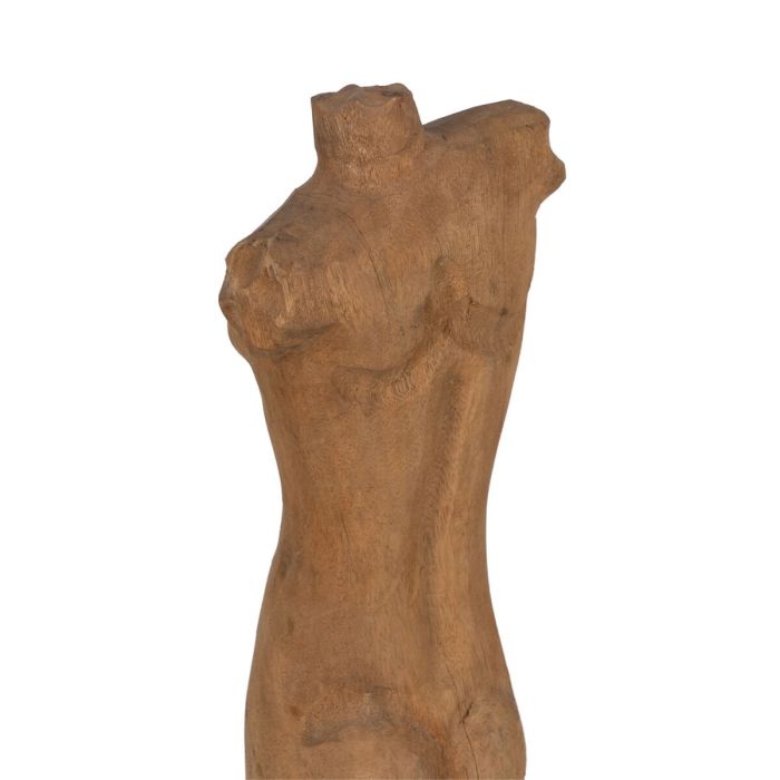 Escultura Busto Beige 14,5 x 9 x 38,5 cm (2 Unidades) 3