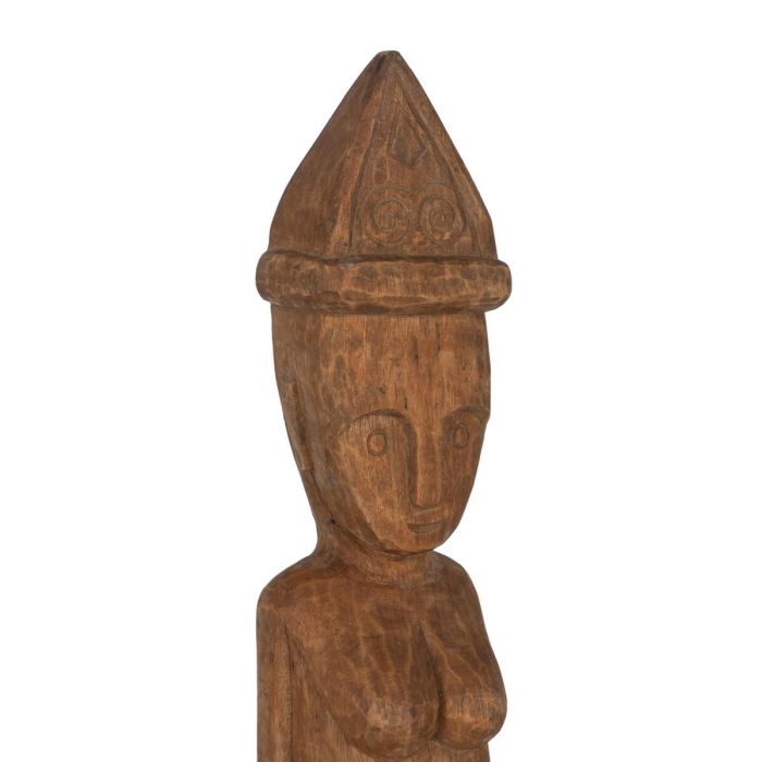 Figura Decorativa Natural Africano 14 x 14 x 88,5 cm 2