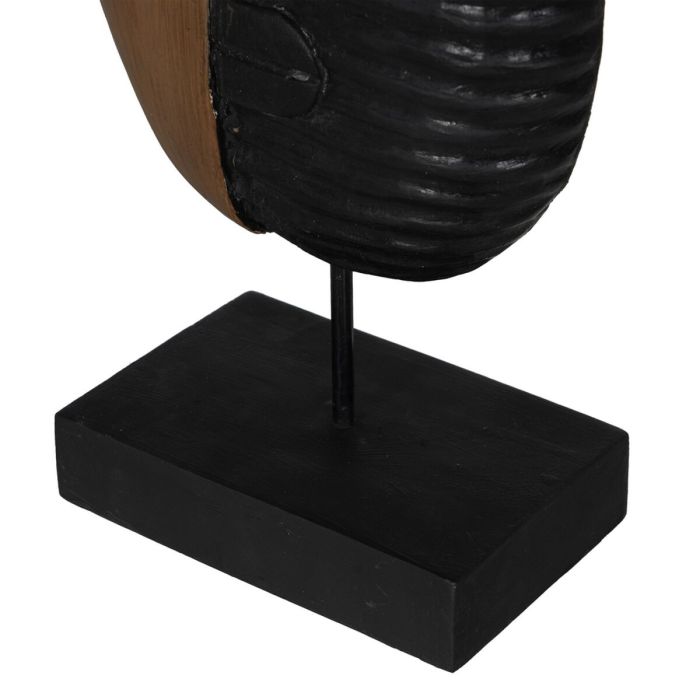 Figura Decorativa Marrón Máscara 20,5 x 12 x 49 cm 1