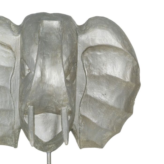 Figura Decorativa Plateado Elefante 35 x 21 x 35 cm 4