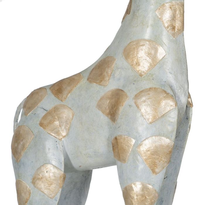 Figura Decorativa Gris Dorado Jirafa 45 x 14 x 120 cm 3 Figura Decorativa Gris Dorado Jirafa 45 x 14 x 120 cm 3