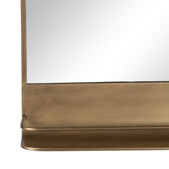 Espejo de pared Dorado Cristal Hierro 62 x 16 x 65 cm 3
