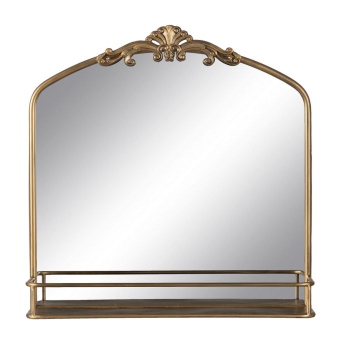 Espejo de pared Dorado Cristal Hierro 59 x 14,5 x 63 cm 8