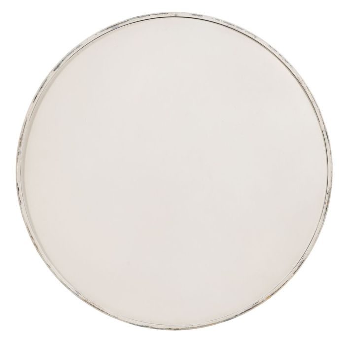 Mesita Auxiliar Crema Hierro 80 x 80 x 75 cm 1