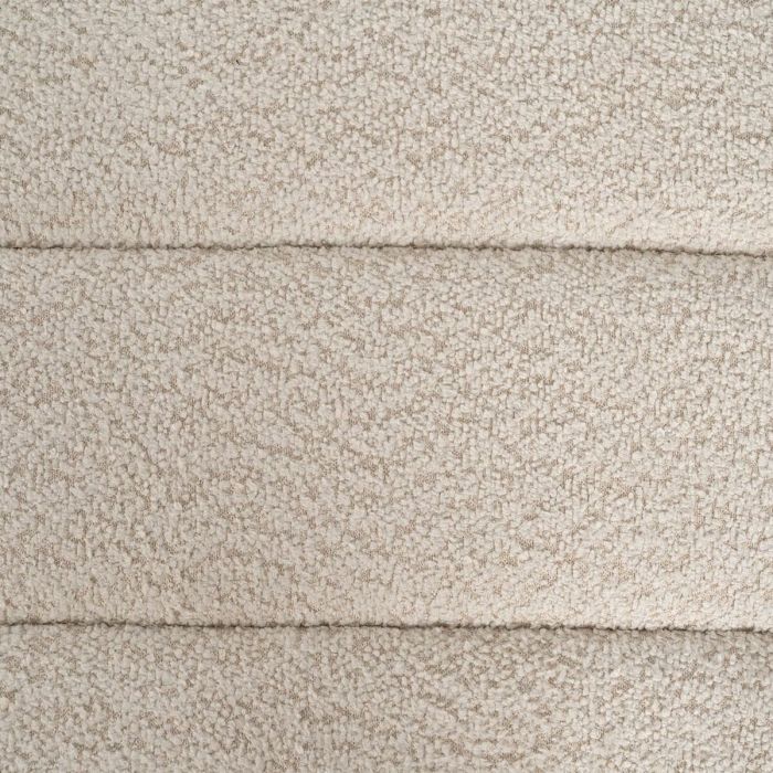 Puff Beige Hierro 60 x 86 x 37 cm 3