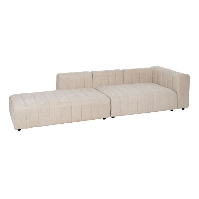 Sofá Beige Poliéster Hierro 148 x 100 x 66 cm 6