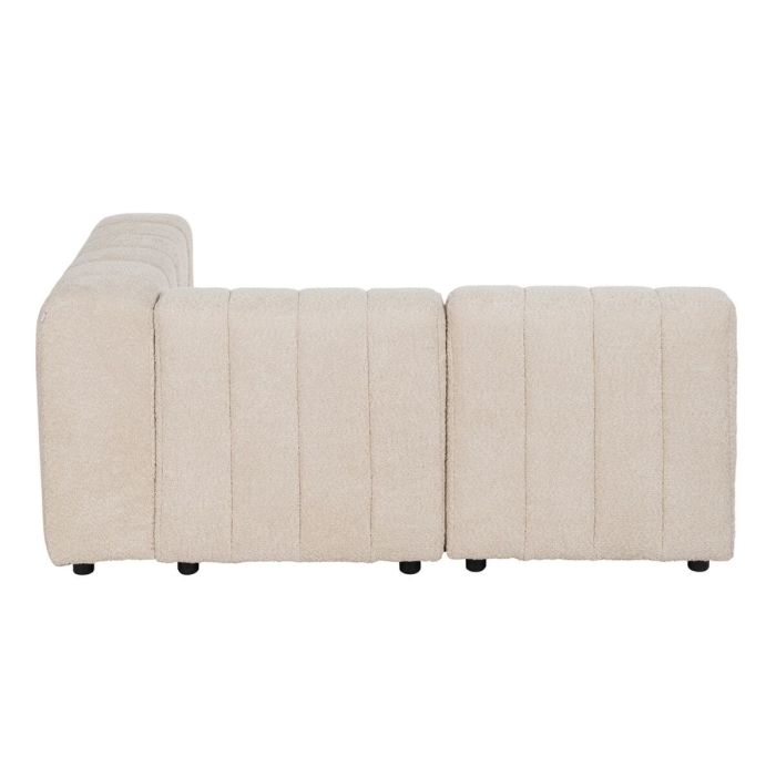 Sofá Beige Poliéster Hierro 150 x 100 x 66 cm 4