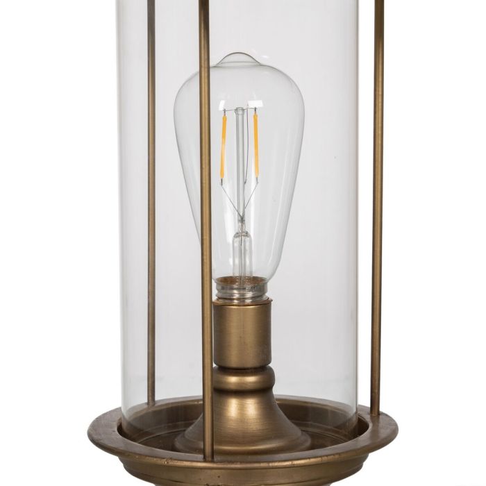 Lámpara Dorado Cristal Hierro 40 W 27 x 27 x 48 cm 4
