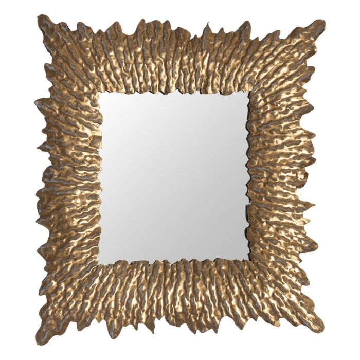 Espejo de pared Dorado Cristal Hierro 74 x 7,5 x 74 cm 5