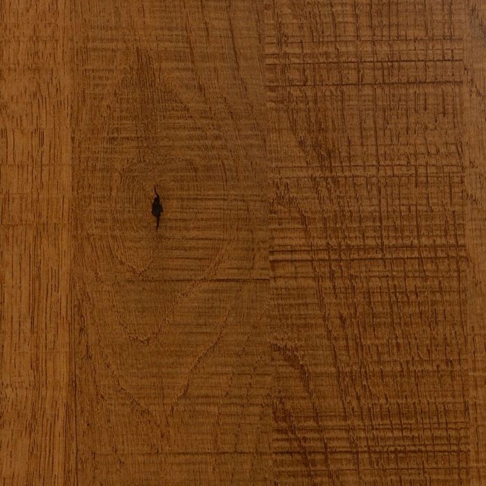 Mesa Negro Natural Madera MDF 60 x 60 x 75 cm 6