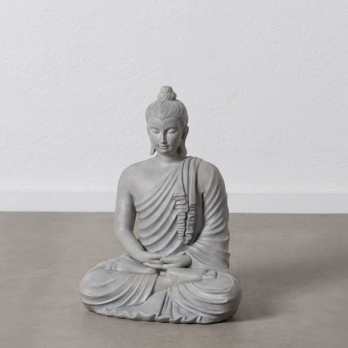 Escultura Buda Gris 46,3 x 34,5 x 61,5 cm 8