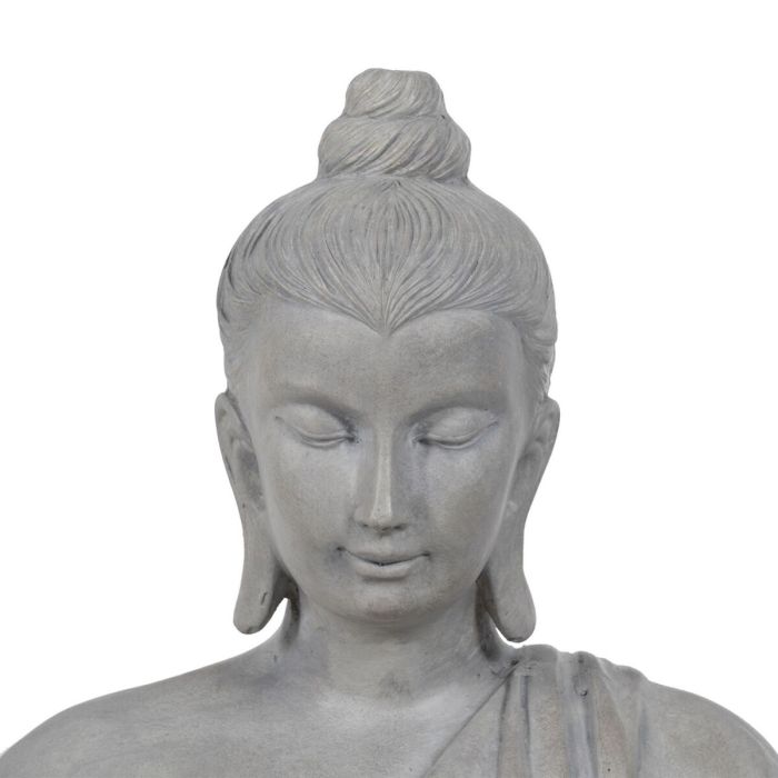 Escultura Buda Gris 46,3 x 34,5 x 61,5 cm 3