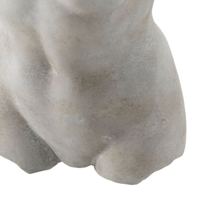 Macetero Gris Cemento Busto 19 x 13,5 x 27 cm 1