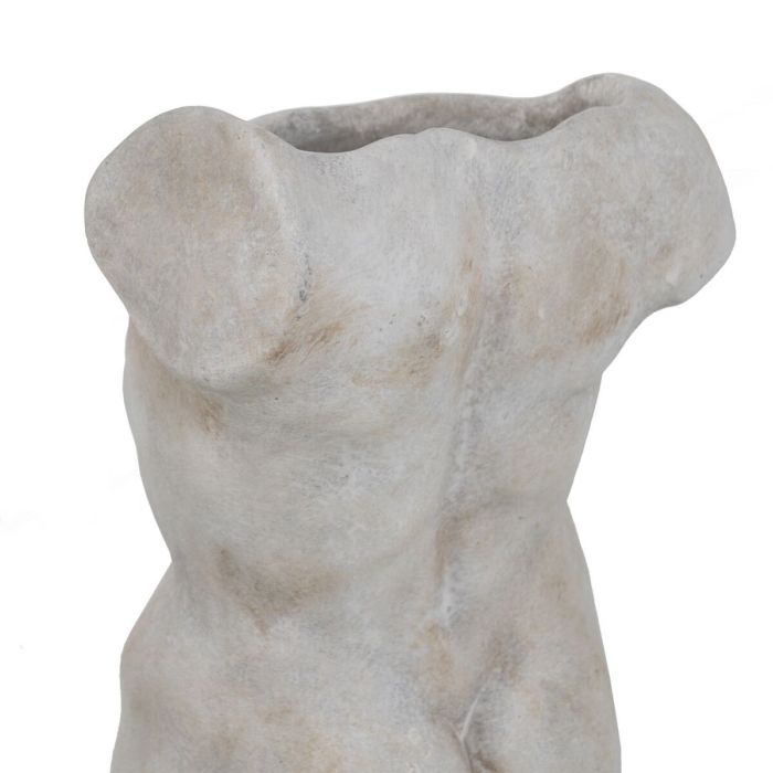 Macetero Gris Cemento Busto 20,5 x 13 x 29 cm 2