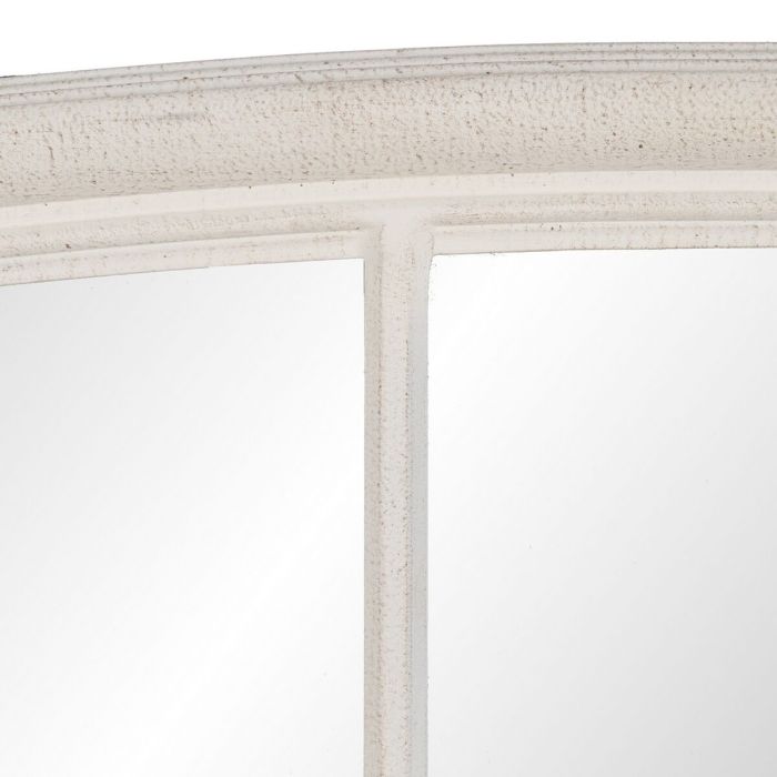 Espejo de pared Blanco Cristal Madera de Paulonia Vertical Ventana 80 x 3,5 x 120 cm 4