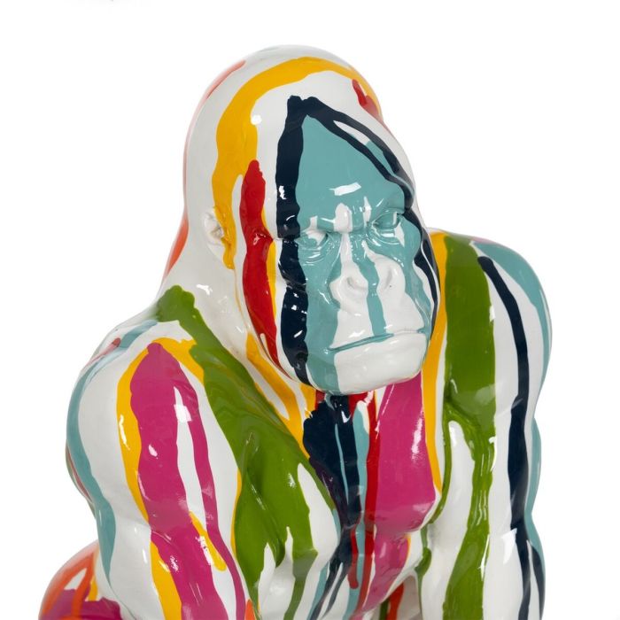 Figura Decorativa Gorila 20,5 x 19,5 x 30,5 cm 5