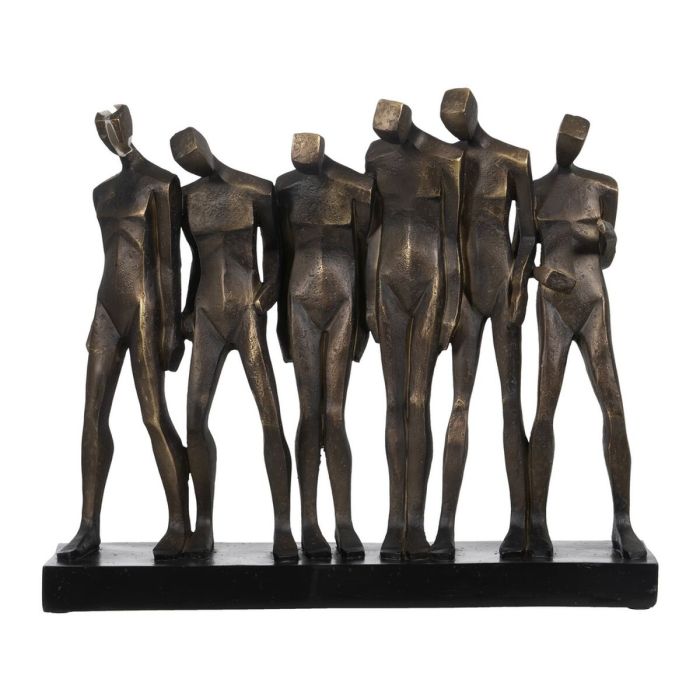 Escultura Cobre Resina 40 x 10,5 x 34 cm