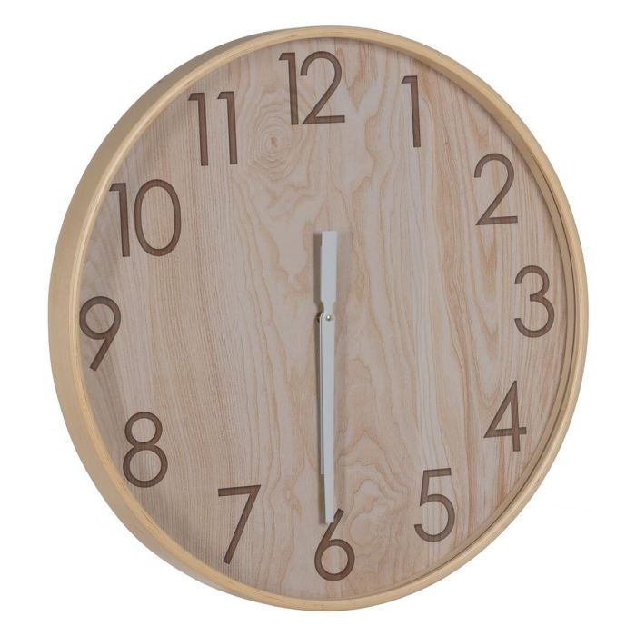 Reloj de Pared Natural Madera 60 x 60 x 5,5 cm 7