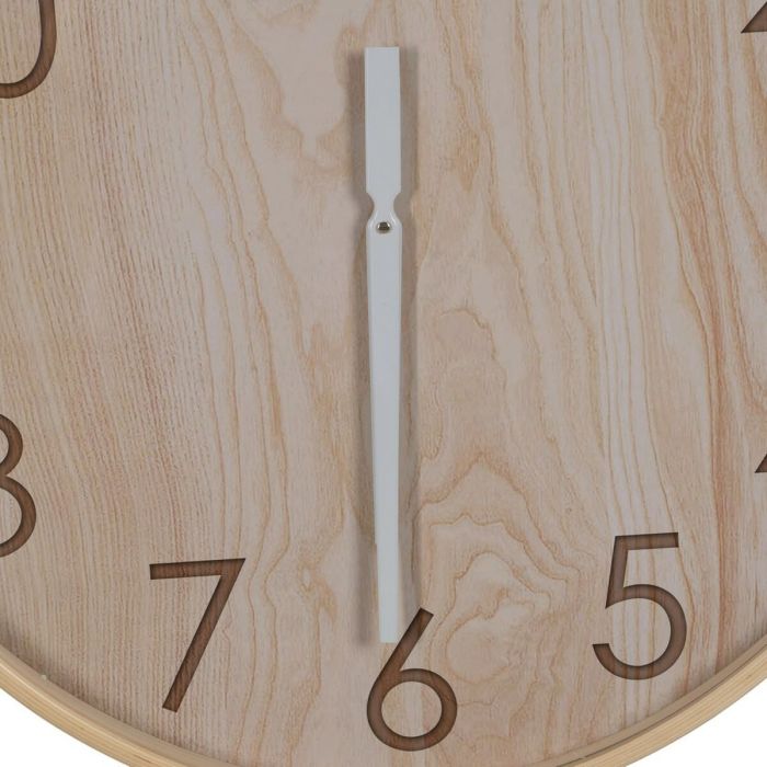 Reloj de Pared Natural Madera 60 x 60 x 5,5 cm 6