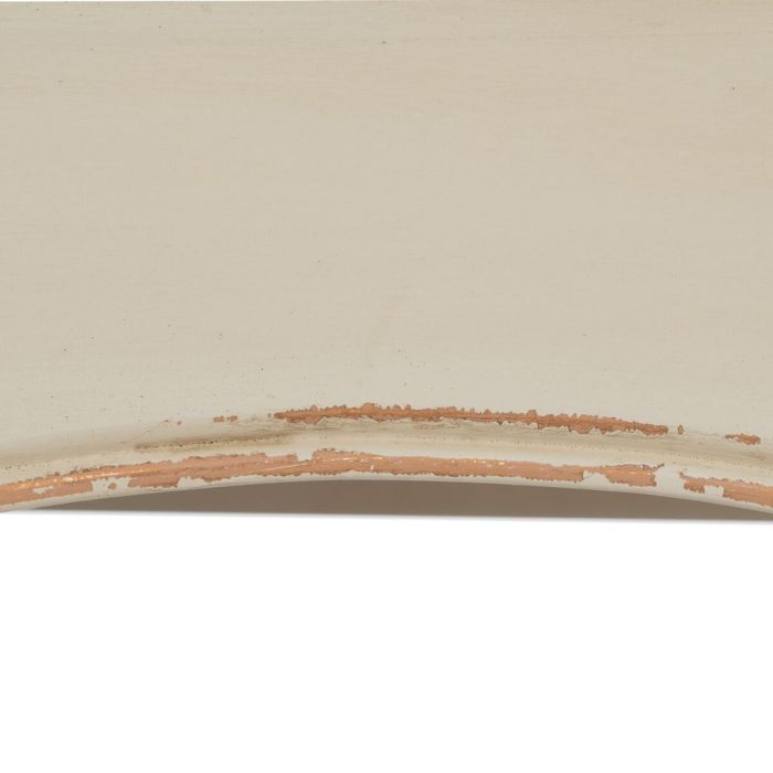 Consola Crema Natural Madera de abeto Madera MDF 135 x 43 x 77 cm 4