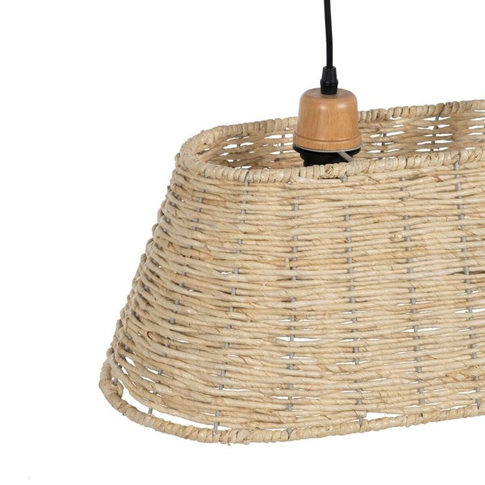 Lámpara de Techo Negro Natural Hierro 220-240 V 77 x 27 x 92 cm 6