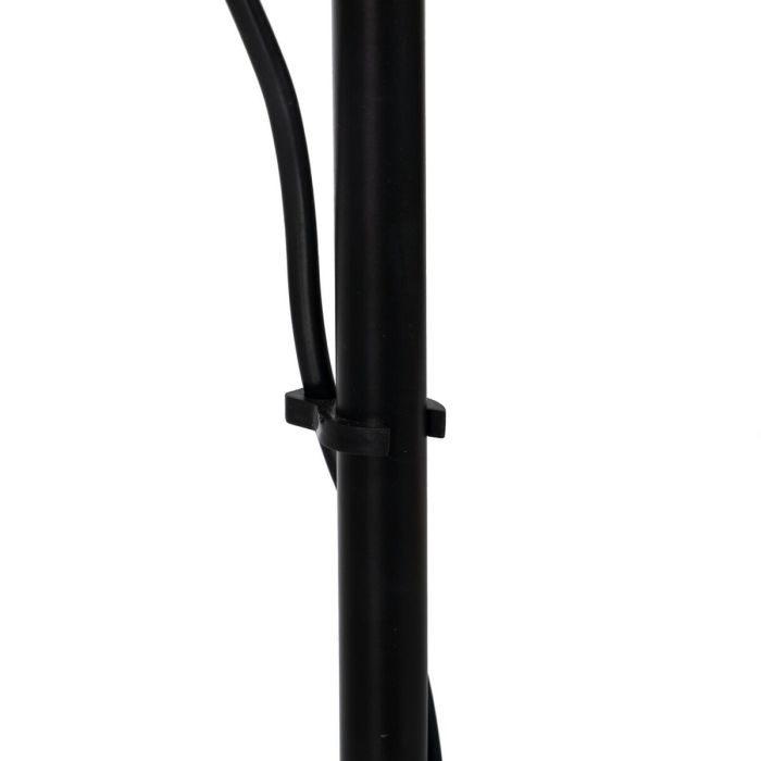 Lámpara Negro Beige Madera Hierro 16 x 13 x 52 cm 5