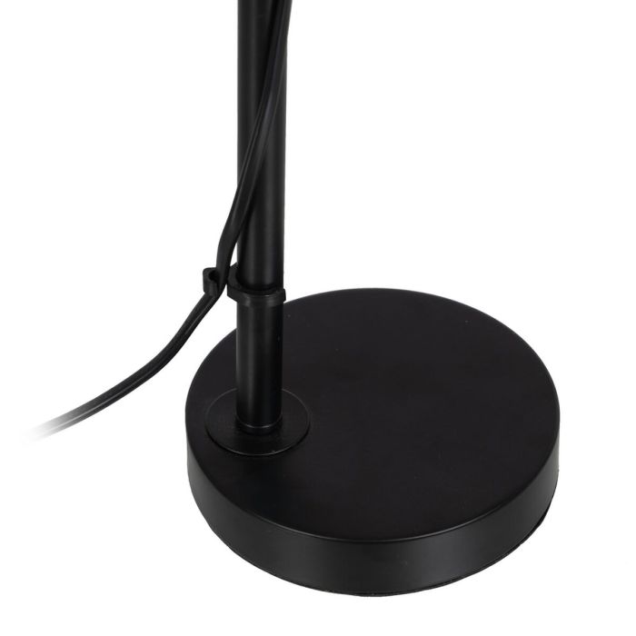 Lámpara Negro Beige Madera Hierro 16 x 13 x 52 cm 2