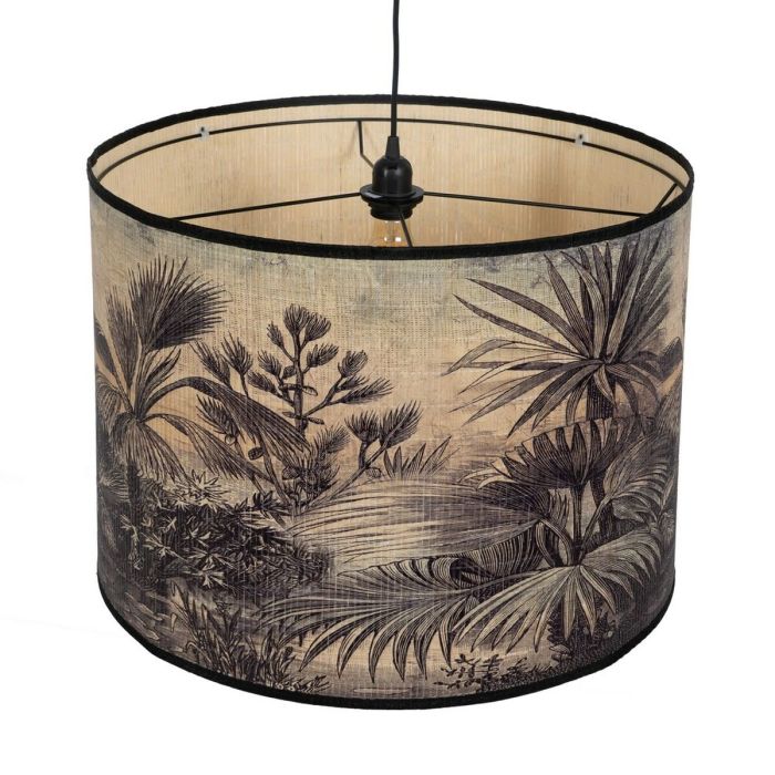 Lámpara de Techo Bambú Hierro Paisaje 220-240 V 55 x 55 x 42 cm 7 Lámpara de Techo Bambú Hierro Paisaje 220-240 V 55 x 55 x 42 cm 7