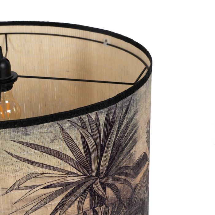 Lámpara de Techo Bambú Hierro Paisaje 220-240 V 55 x 55 x 42 cm 5