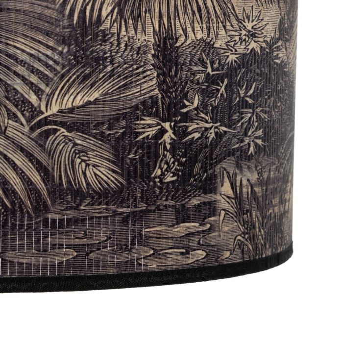 Lámpara de Techo Bambú Hierro Paisaje 220-240 V 55 x 55 x 42 cm 3