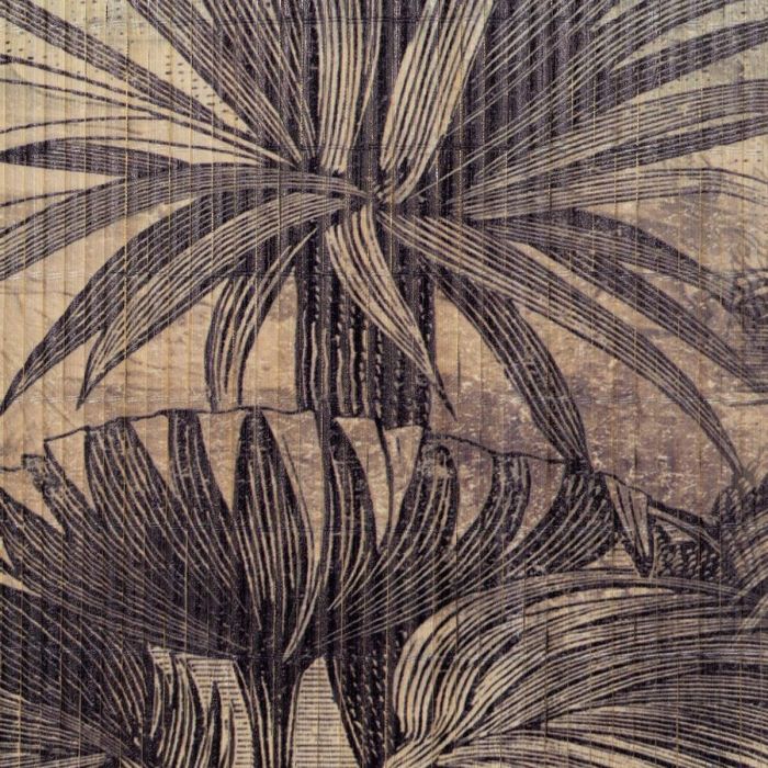 Lámpara de Techo Bambú Hierro Paisaje 220-240 V 55 x 55 x 42 cm 2 Lámpara de Techo Bambú Hierro Paisaje 220-240 V 55 x 55 x 42 cm 2
