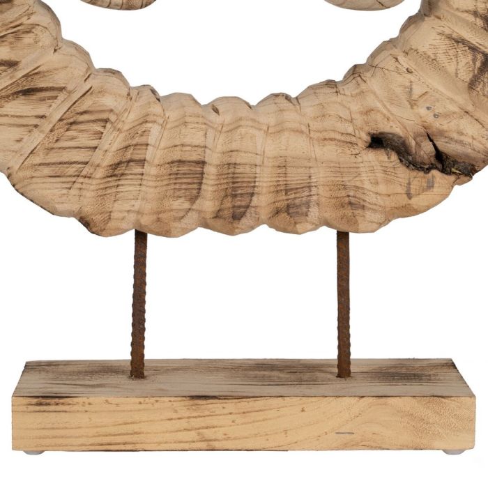 Figura Decorativa Natural Cuernos 50 x 12 x 42 cm 4